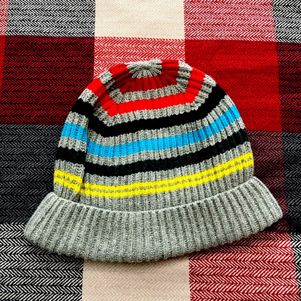 Gap beanie , crazy stripe